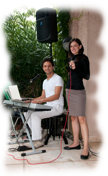 Sempre noi duo che suoniamo.