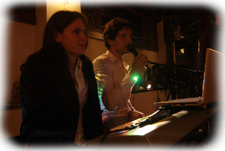 Io e Noemi in consolle